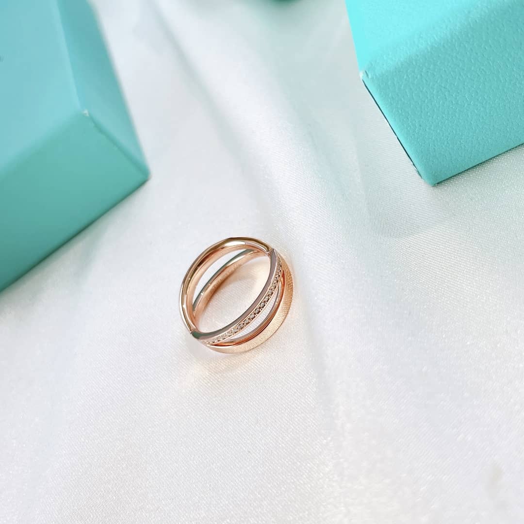 Fake T*f*ny Logo Ring