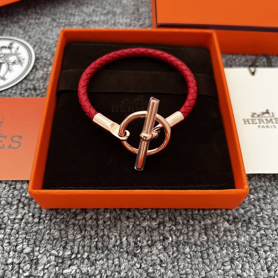 Fake H**me5 Logo Bracelet