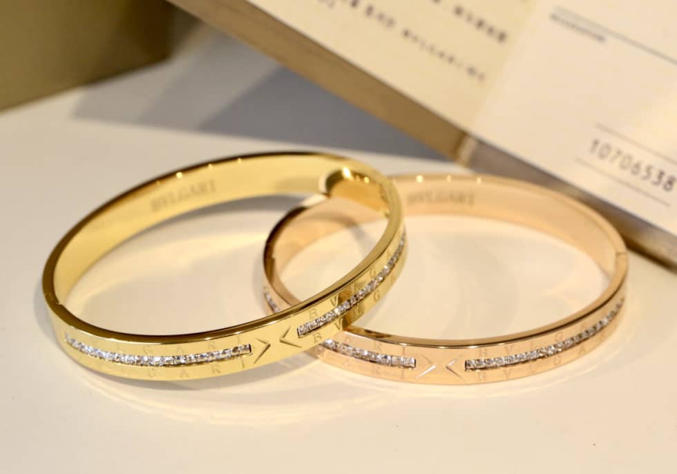 Knockoff Bv1g*ai Logo Bracelet