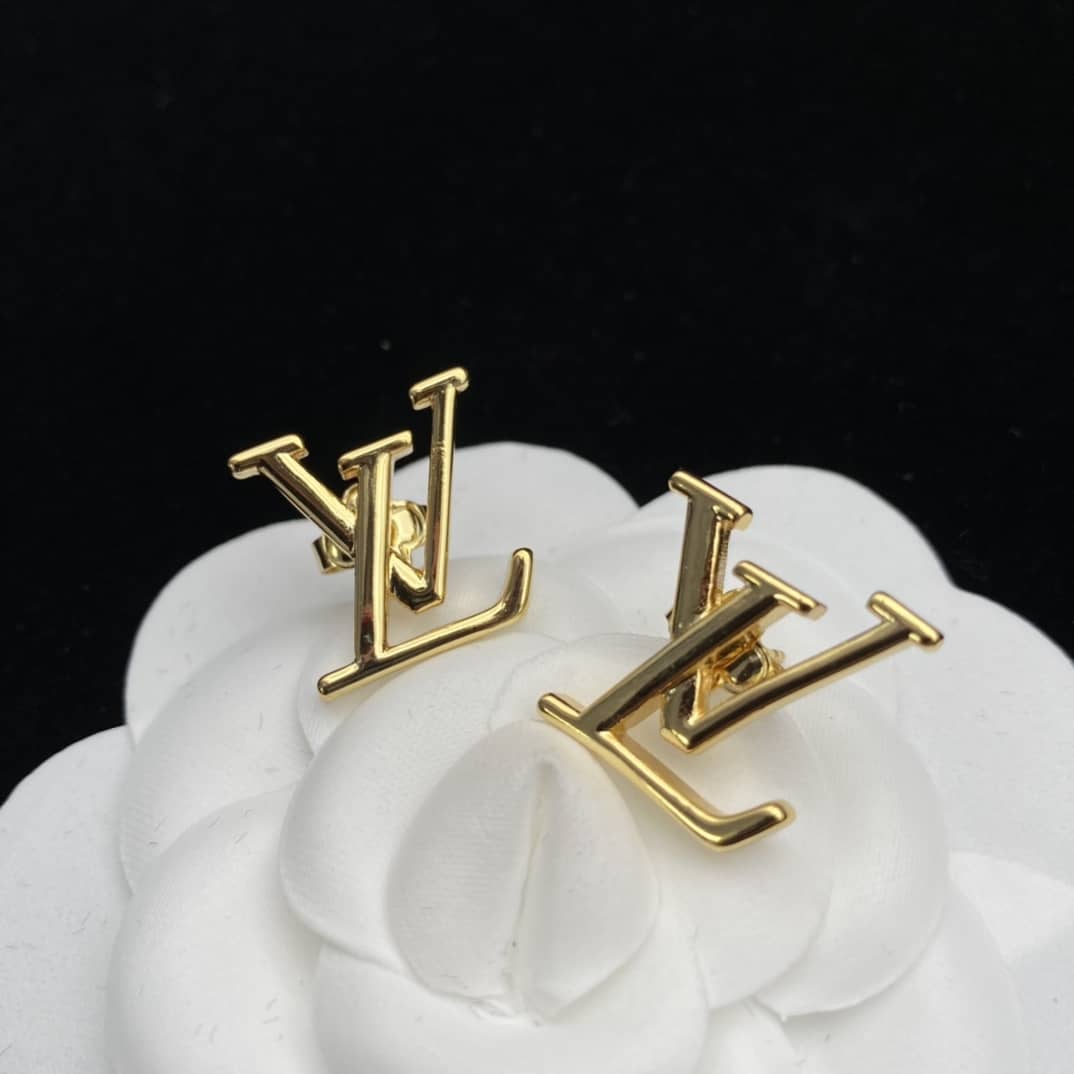 Fake L0vis Vvtt0n Logo Earring