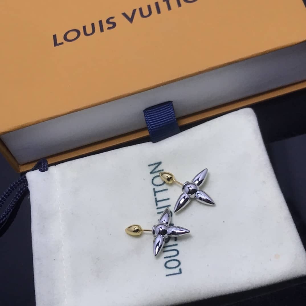 Fake L0vis Vvtt0n Logo Earring