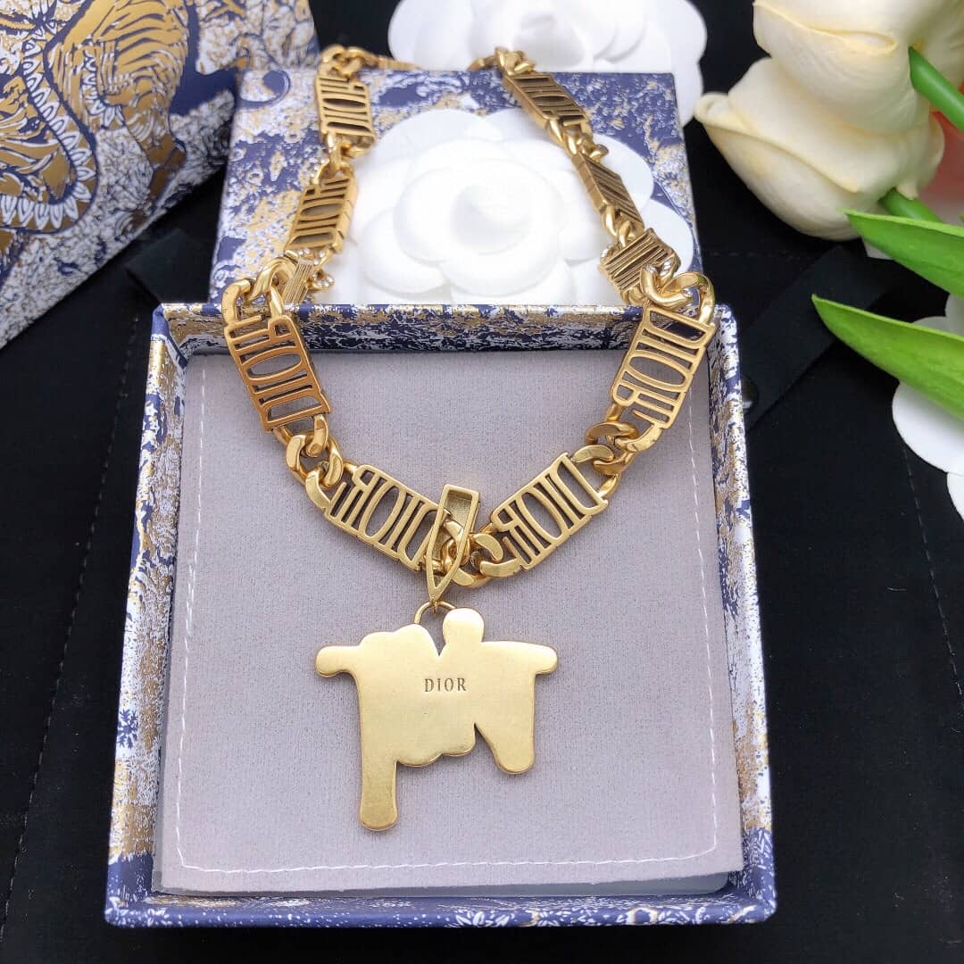 Designer Chr1st1an D10r Classic Necklace