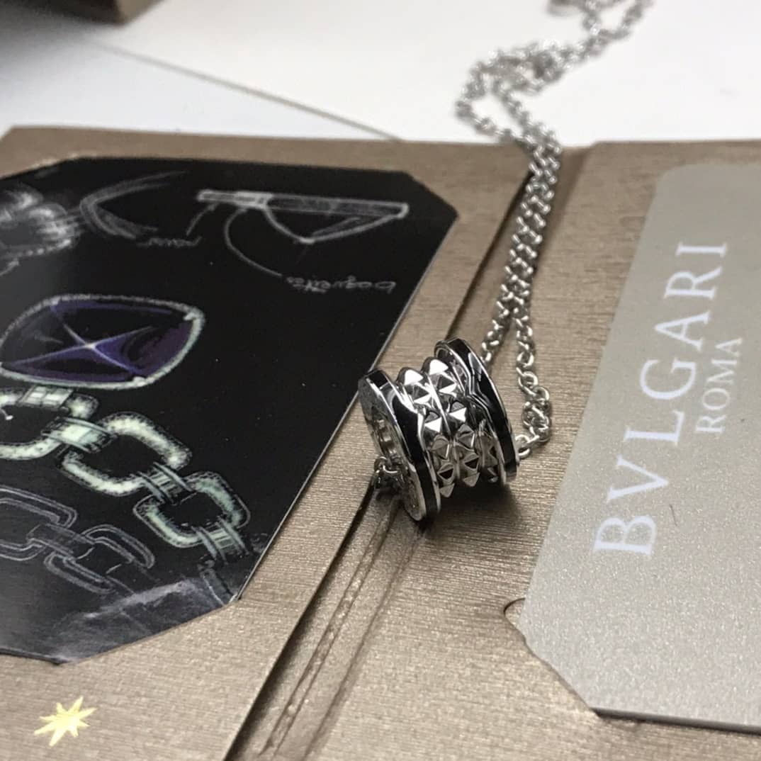 Knockoff Bv1g*ai Logo Necklace