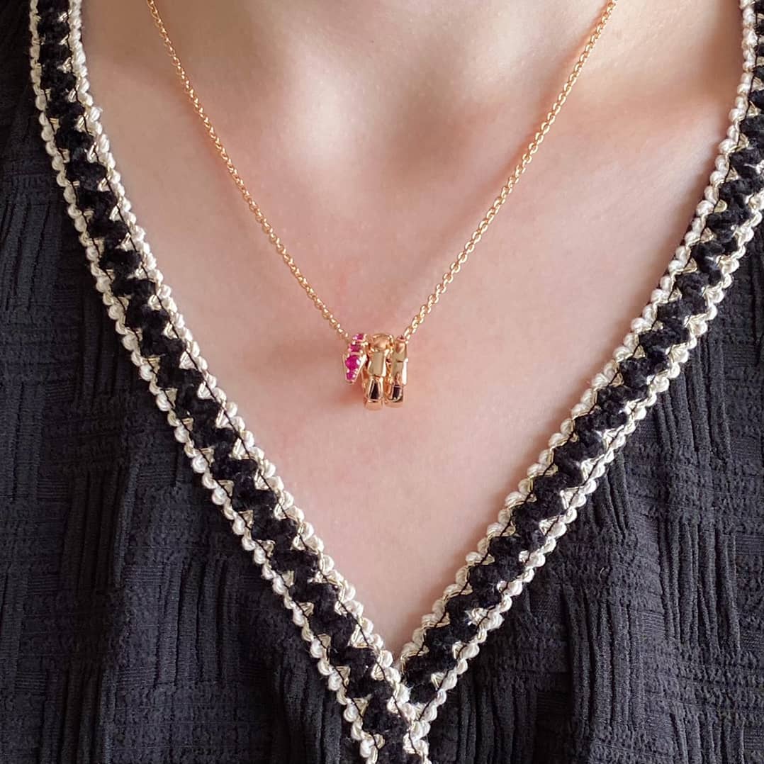 7 Star Bv1g*ai Necklace