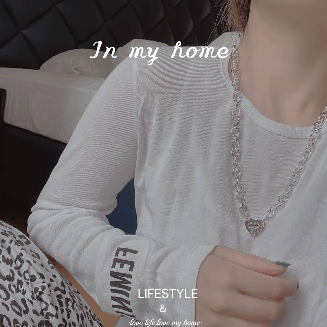 Fake T*f*ny Logo Necklace