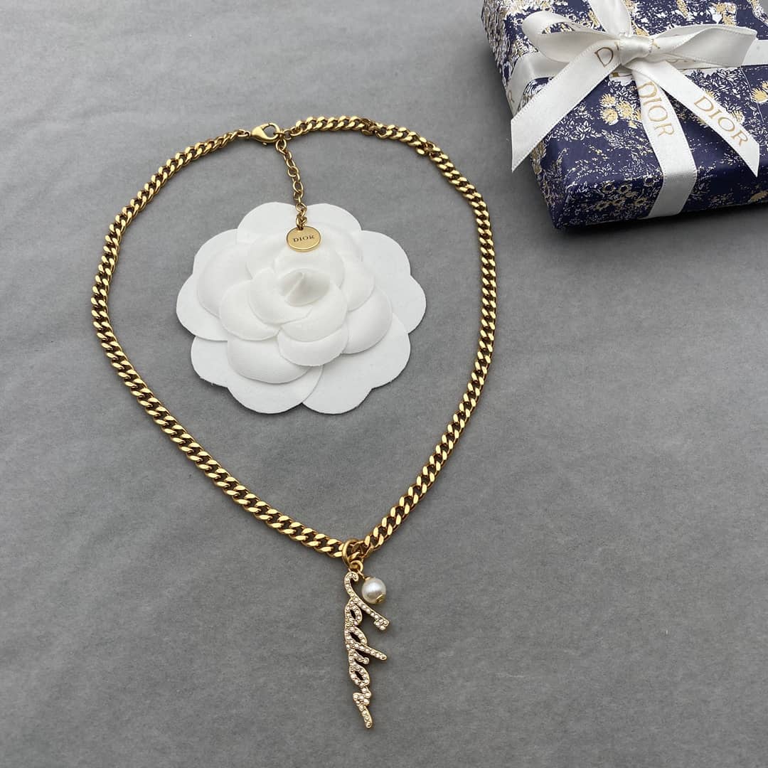 Designer Chr1st1an D10r Classic Necklace