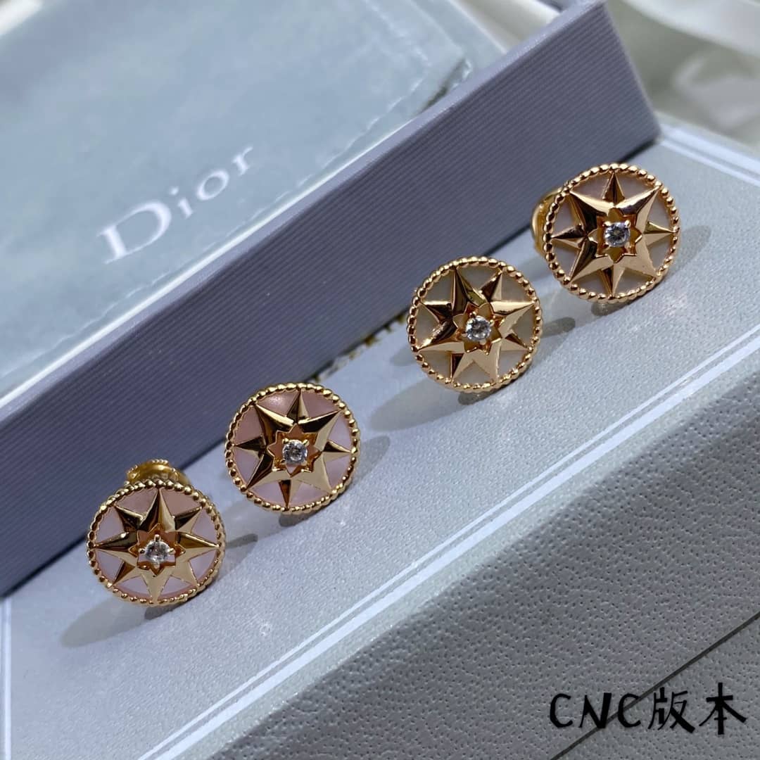 Knockoff Chr1st1an D10r Logo Earring