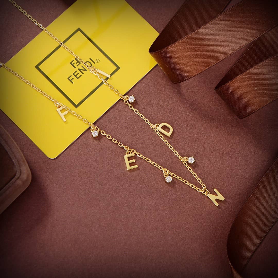 F**di Necklace For Sale