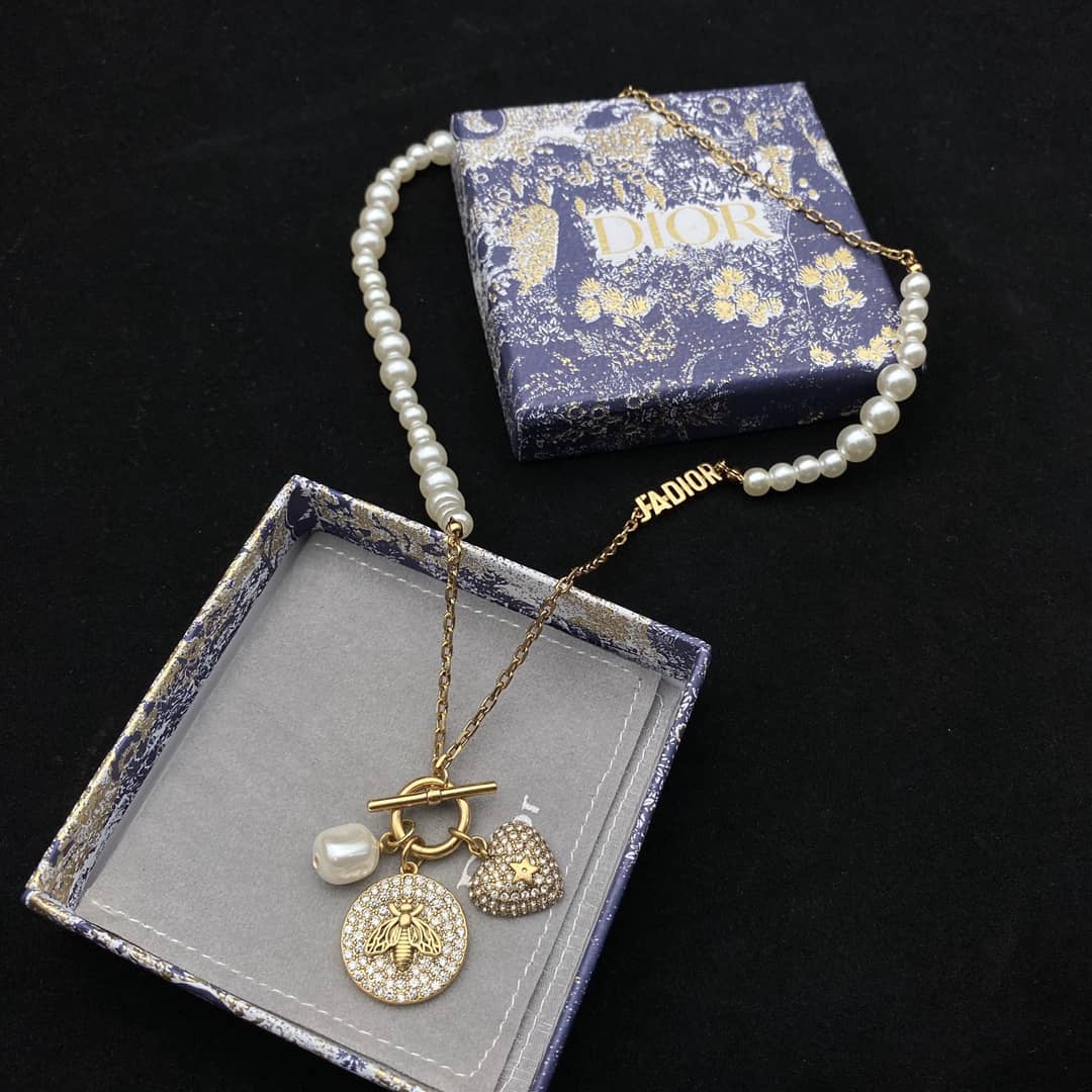 Chr1st1an D10r Necklace For Sale