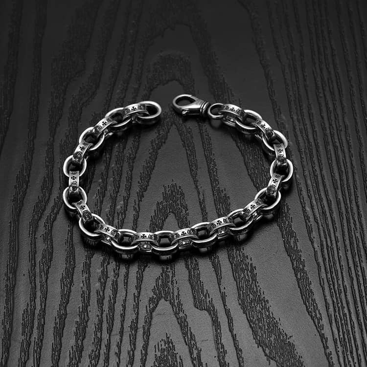 Wholesale Ch*0me He**ts Logo Bracelet