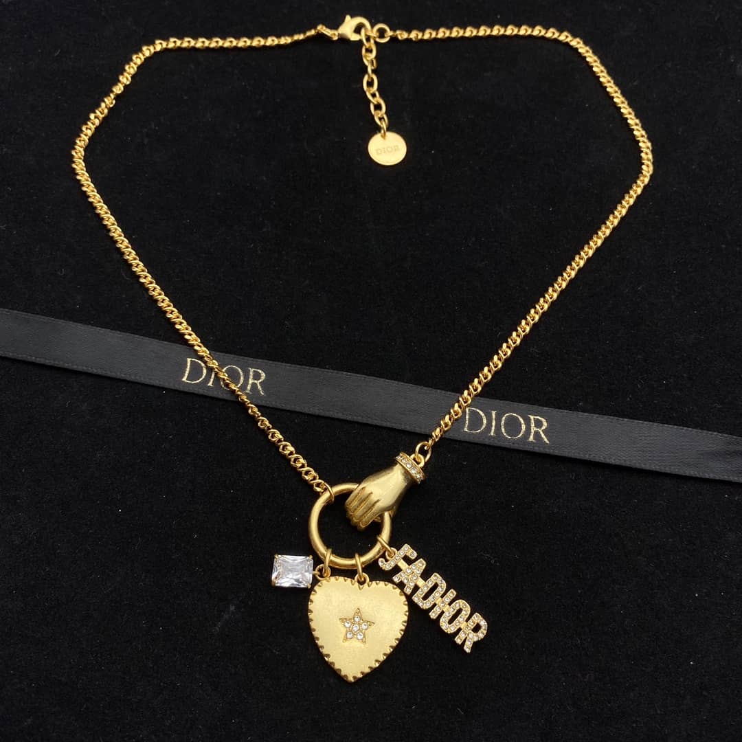 High Quality Chr1st1an D10r Necklace