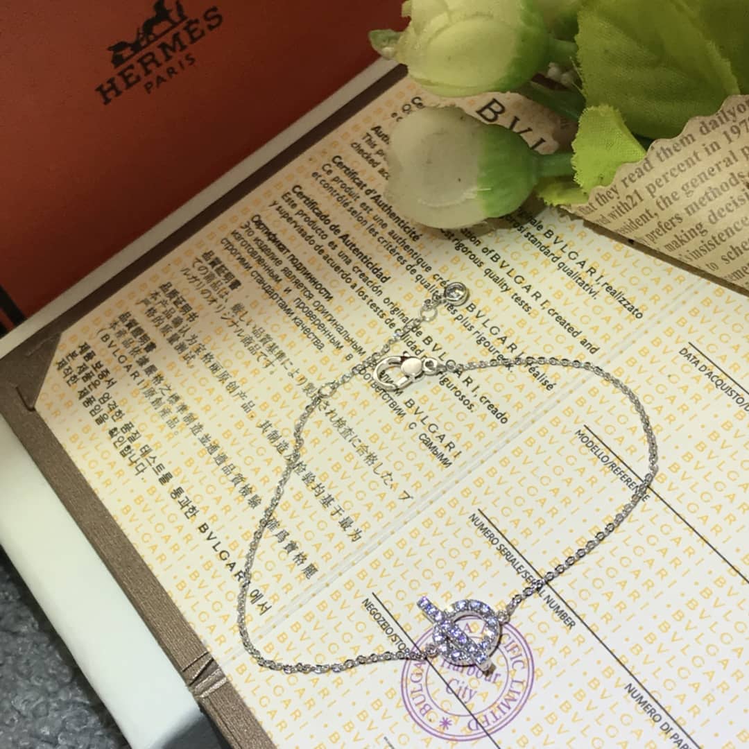 Knockoff H**me5 Logo Bracelet