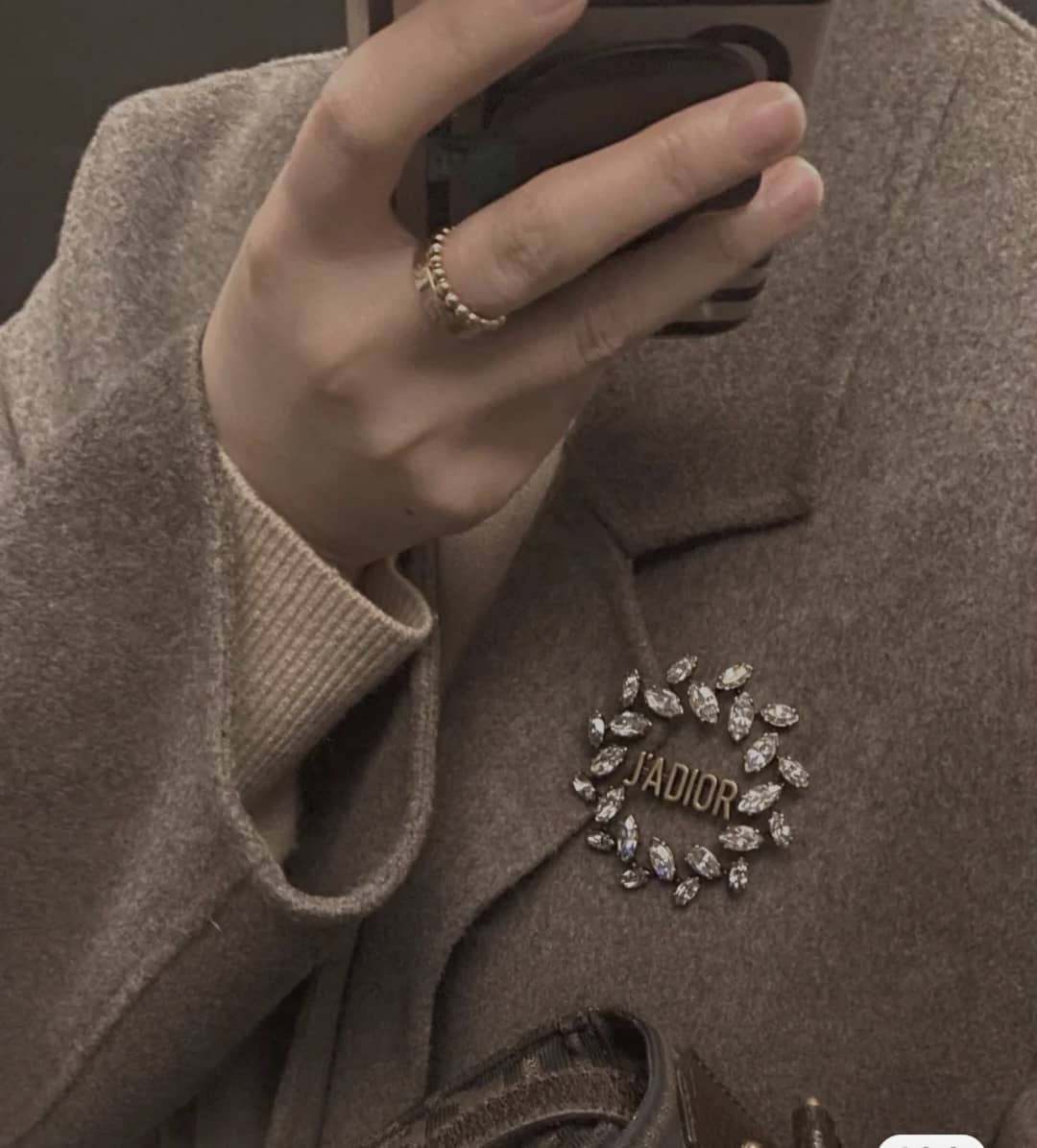 7 Star Chr1st1an D10r Brooch