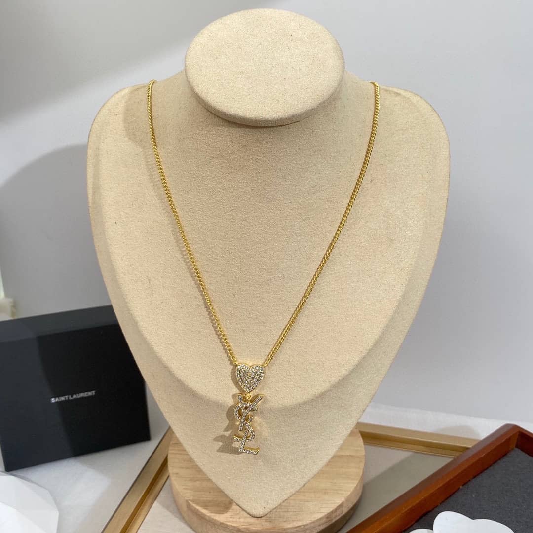 Fake Y51 Logo Necklace