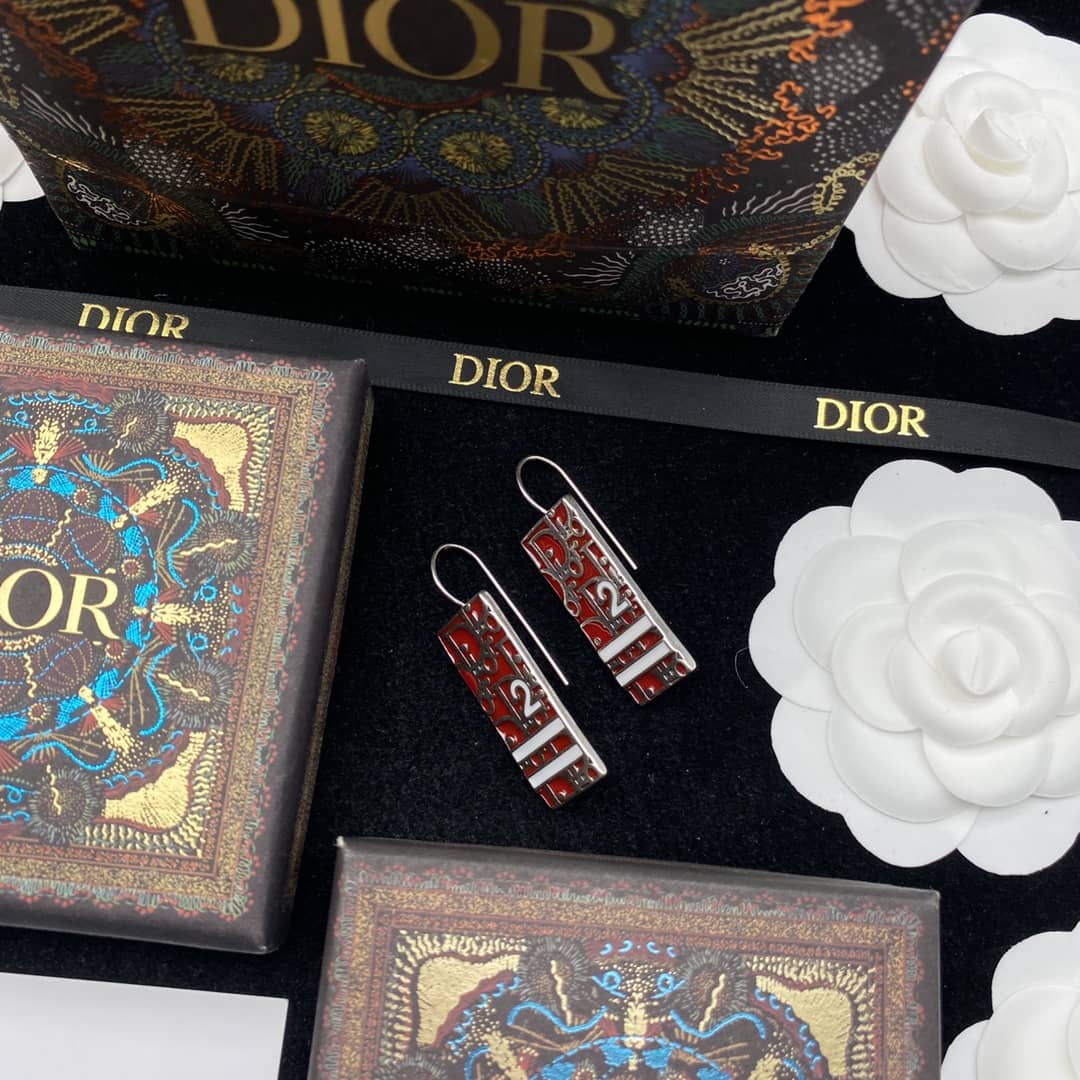 Wholesale Chr1st1an D10r Logo Earring
