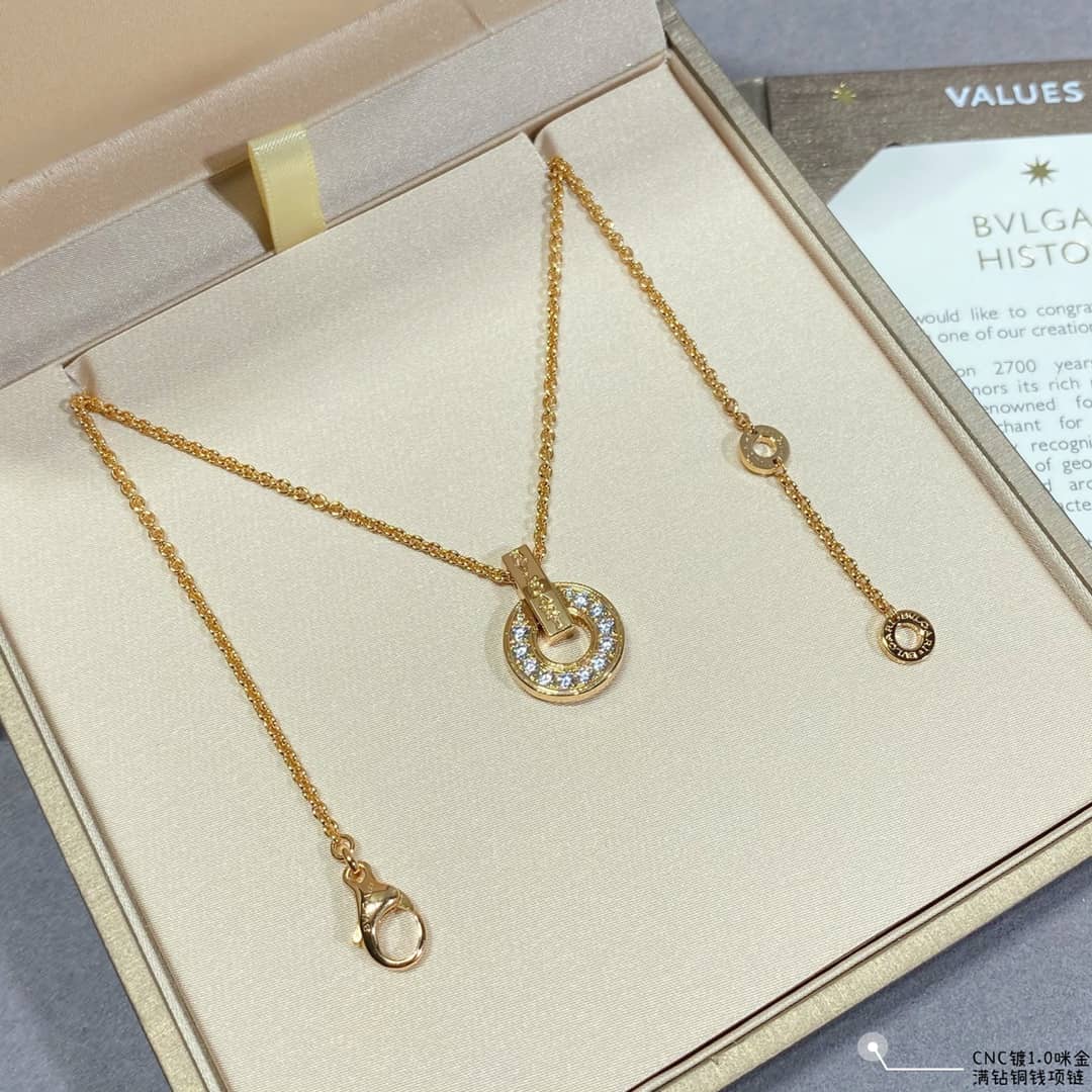 Designer Bv1g*ai Classic Necklace