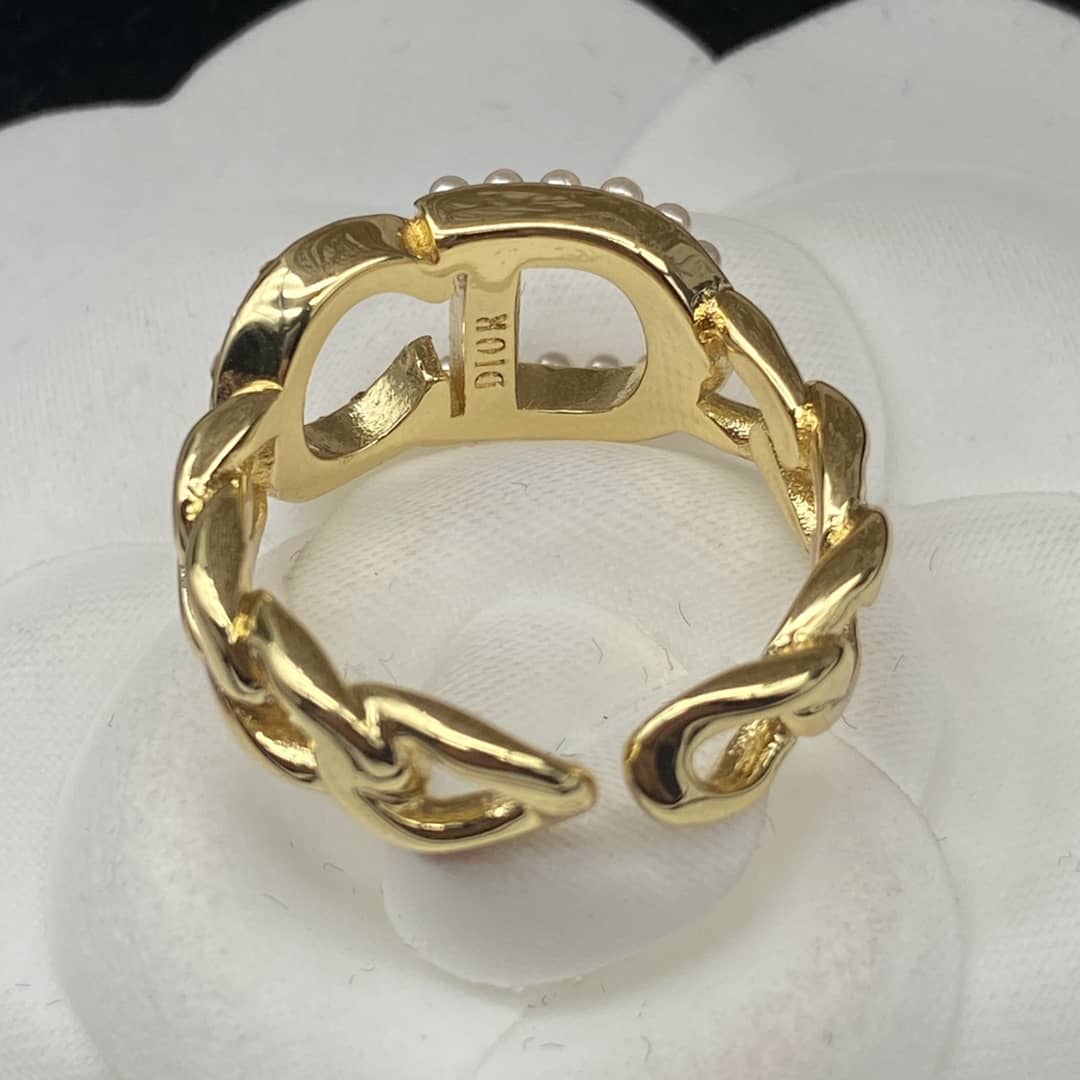 Wholesale Chr1st1an D10r Logo Ring