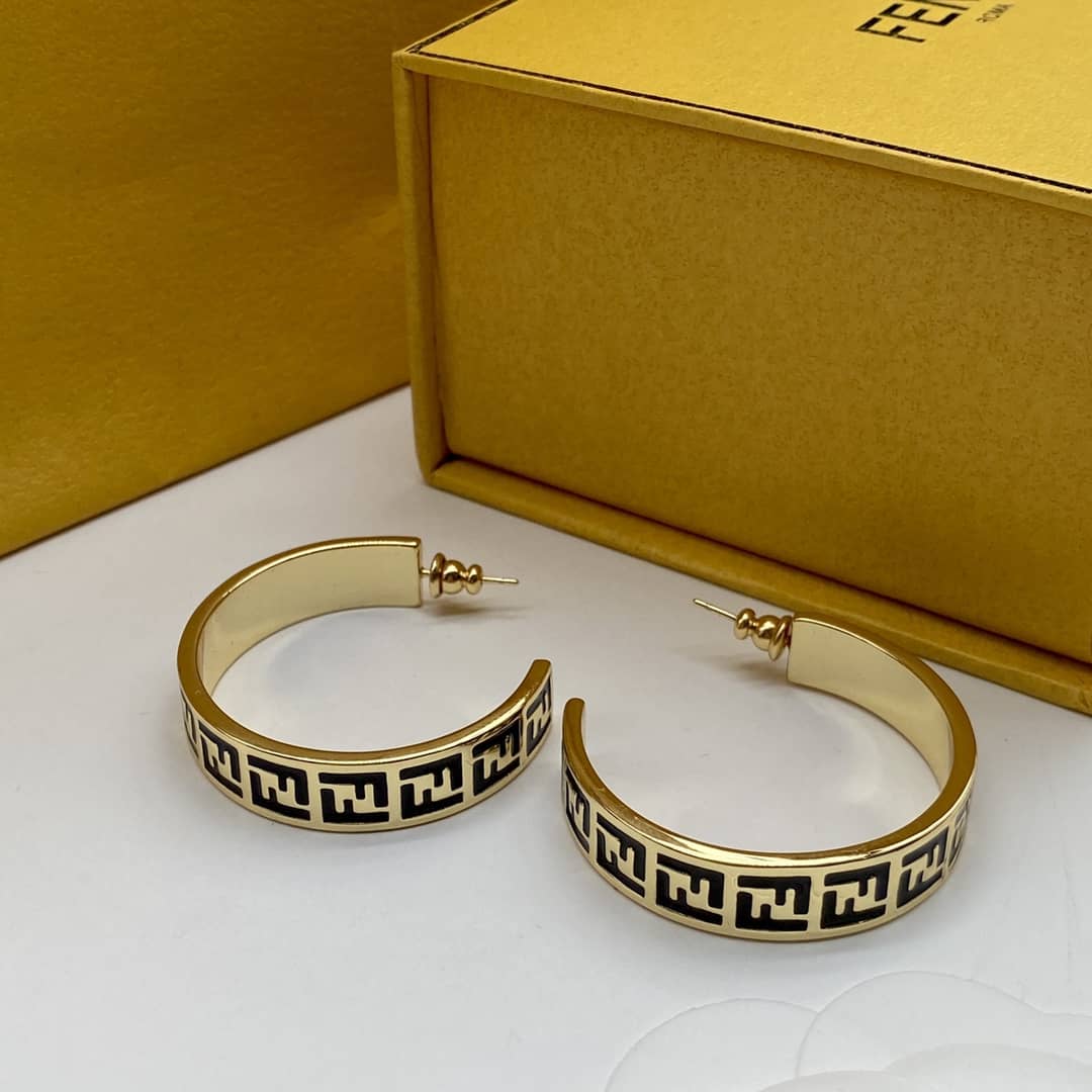 Wholesale F**di Logo Earring
