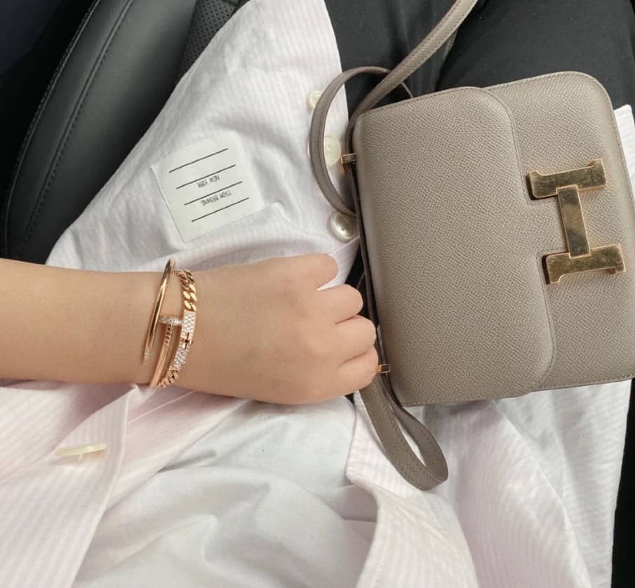 Fake H**me5 Logo Bracelet