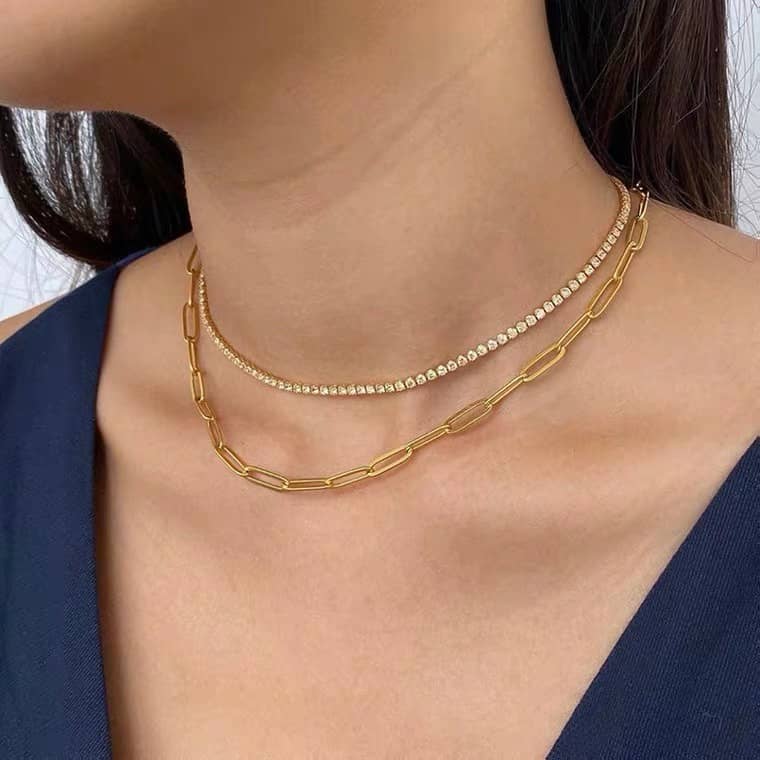 T*f*ny Necklace For Sale