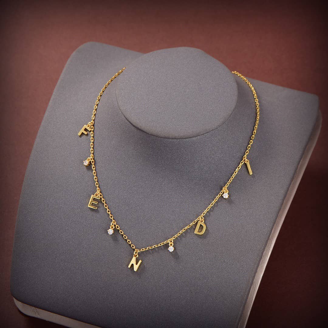 F**di Necklace For Sale