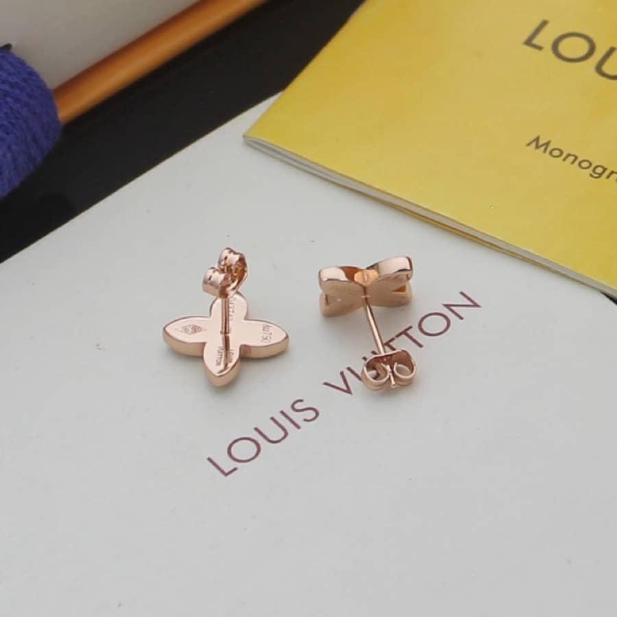 Knockoff L0vis Vvtt0n Logo Earring