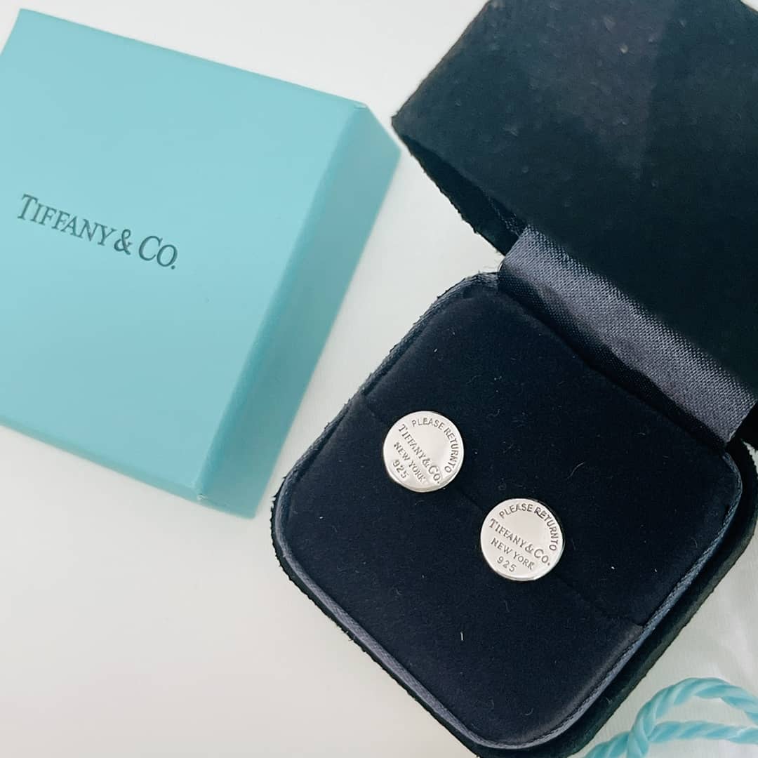 Wholesale T*f*ny Logo Earring