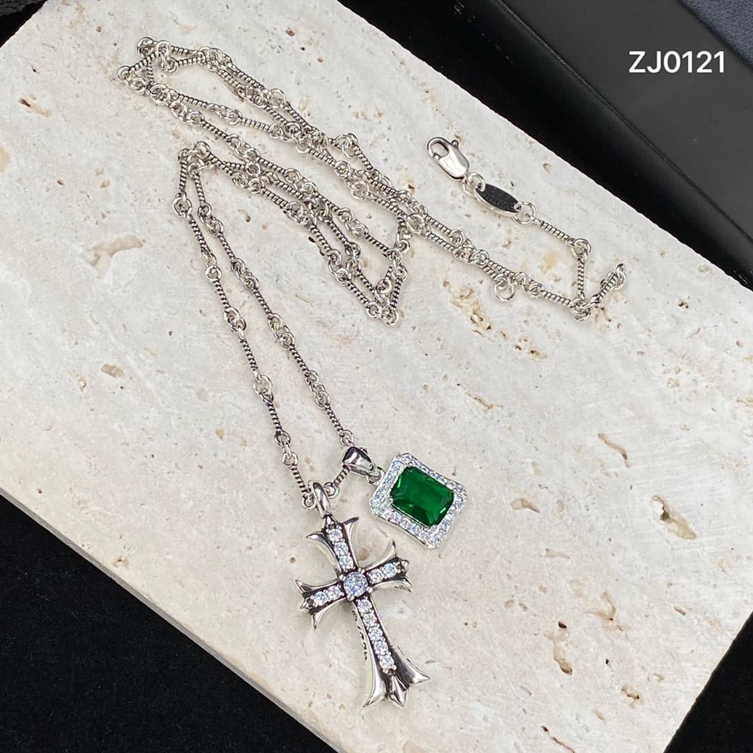 Ch*0me He**ts Necklace For Sale