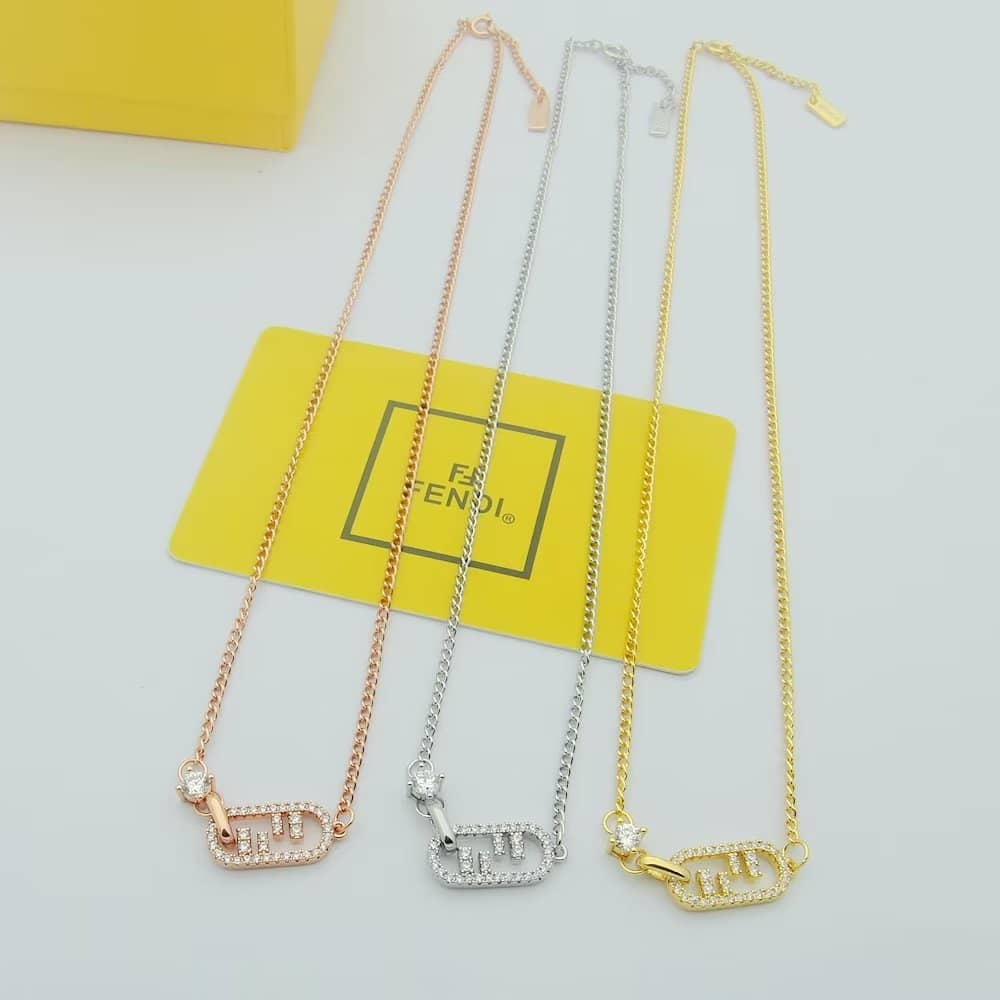 Wholesale F**di Logo Necklace