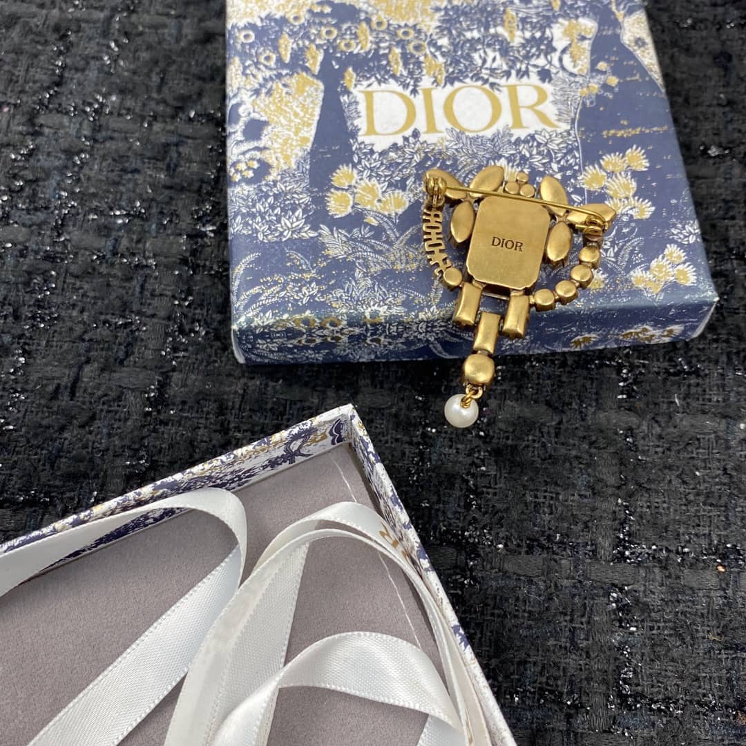 Chr1st1an D10r Brooch For Sale