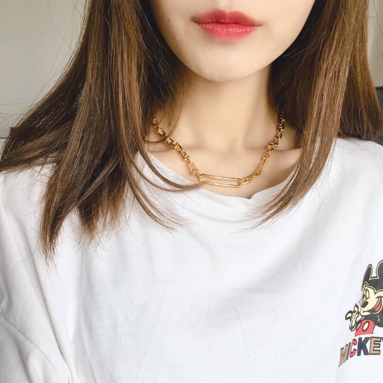 Knockoff T*f*ny Logo Necklace