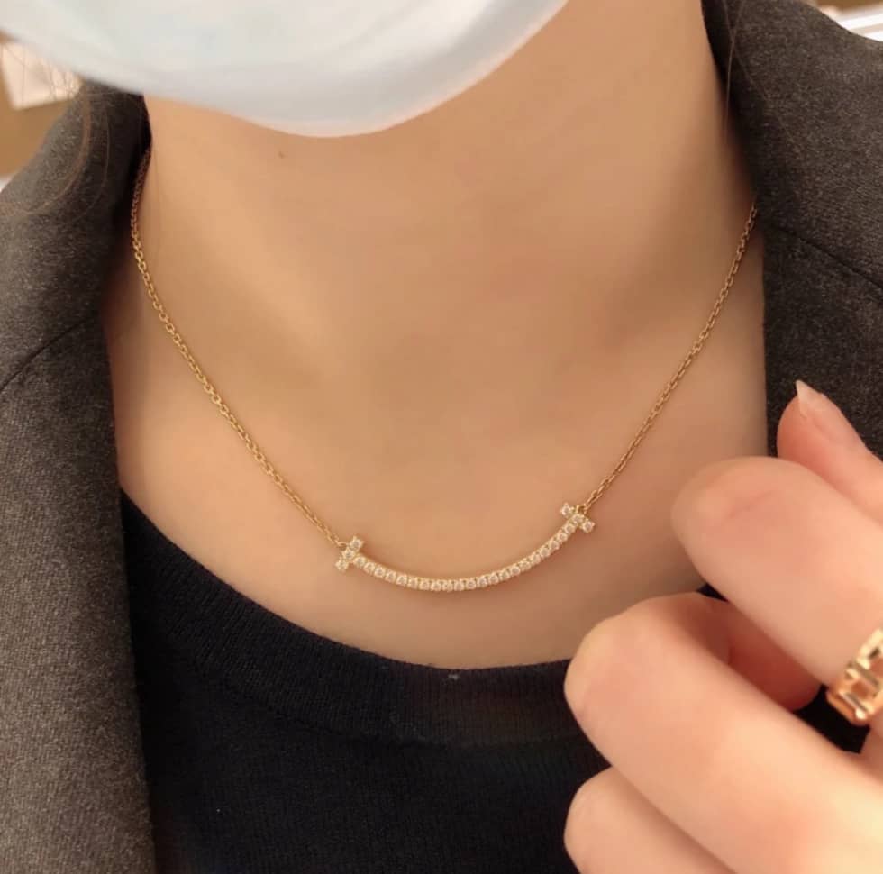 Wholesale T*f*ny Logo Necklace