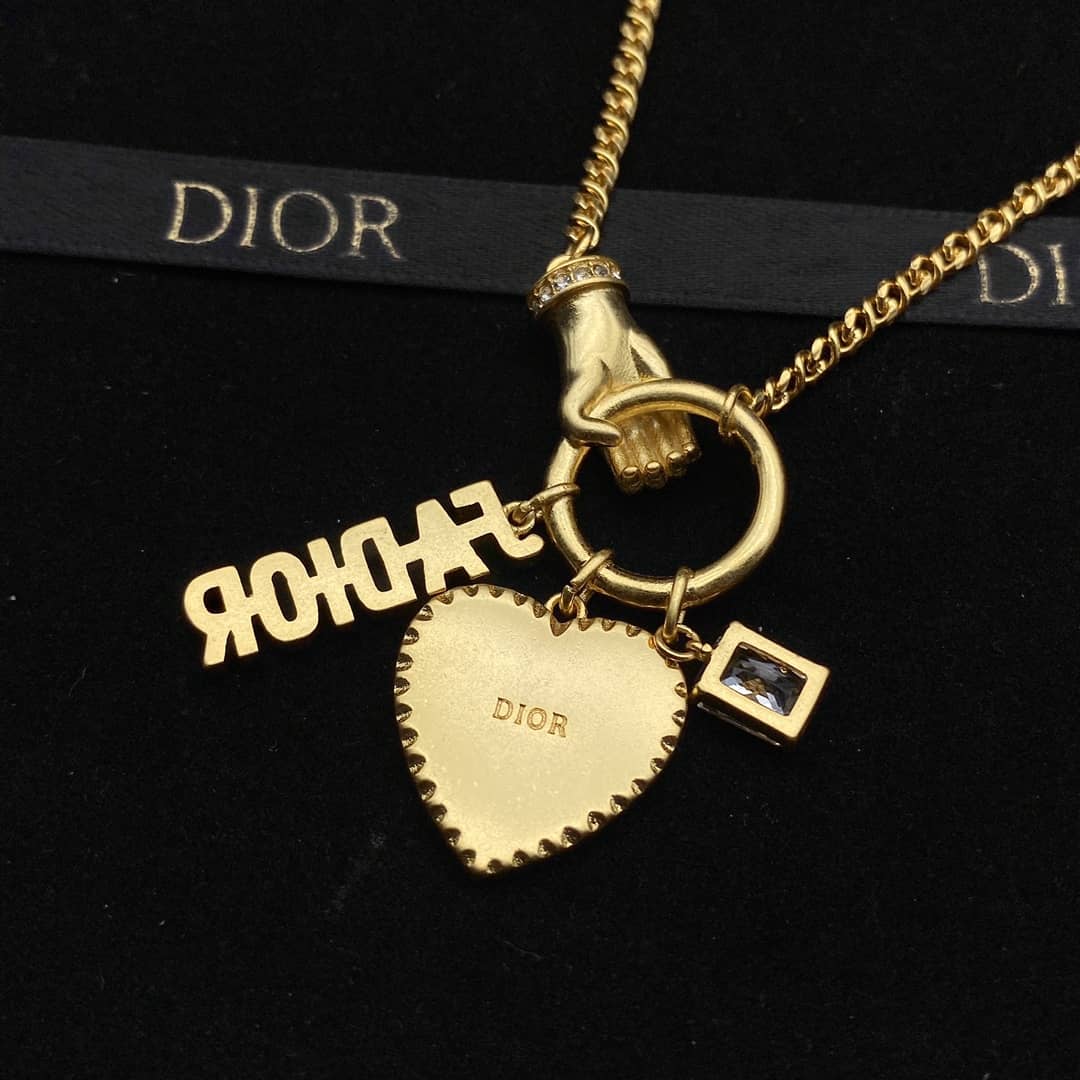 High Quality Chr1st1an D10r Necklace