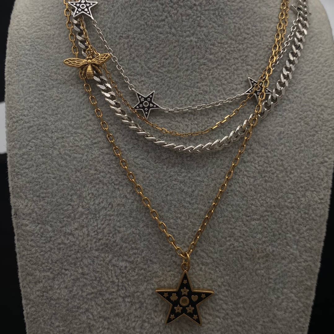 Designer Chr1st1an D10r Classic Necklace