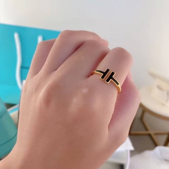 Fake T*f*ny Logo Ring