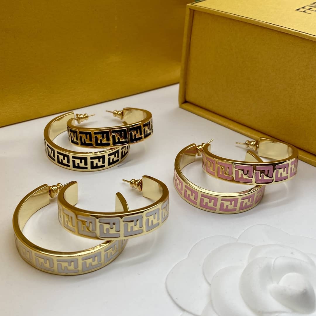 Wholesale F**di Logo Earring