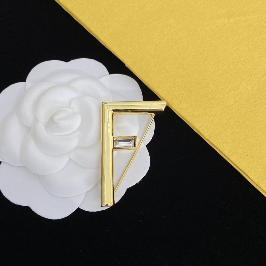 Best F**di Classic Brooch