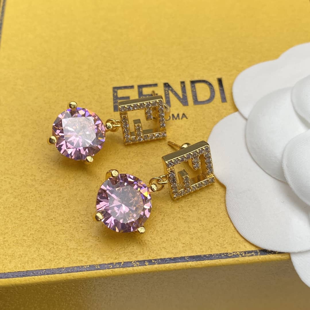 Designer F**di Classic Earring