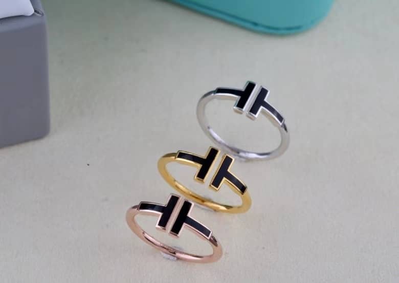 Fake T*f*ny Logo Ring