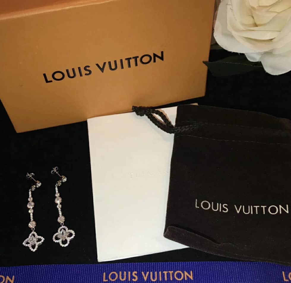 Fake L0vis Vvtt0n Logo Earring