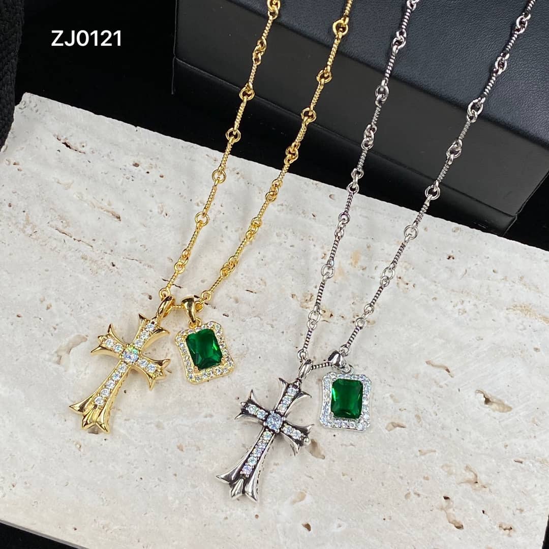 Ch*0me He**ts Necklace For Sale