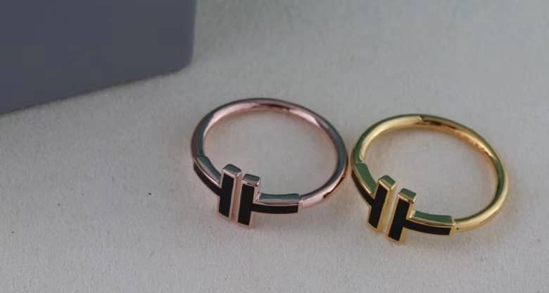 Fake T*f*ny Logo Ring