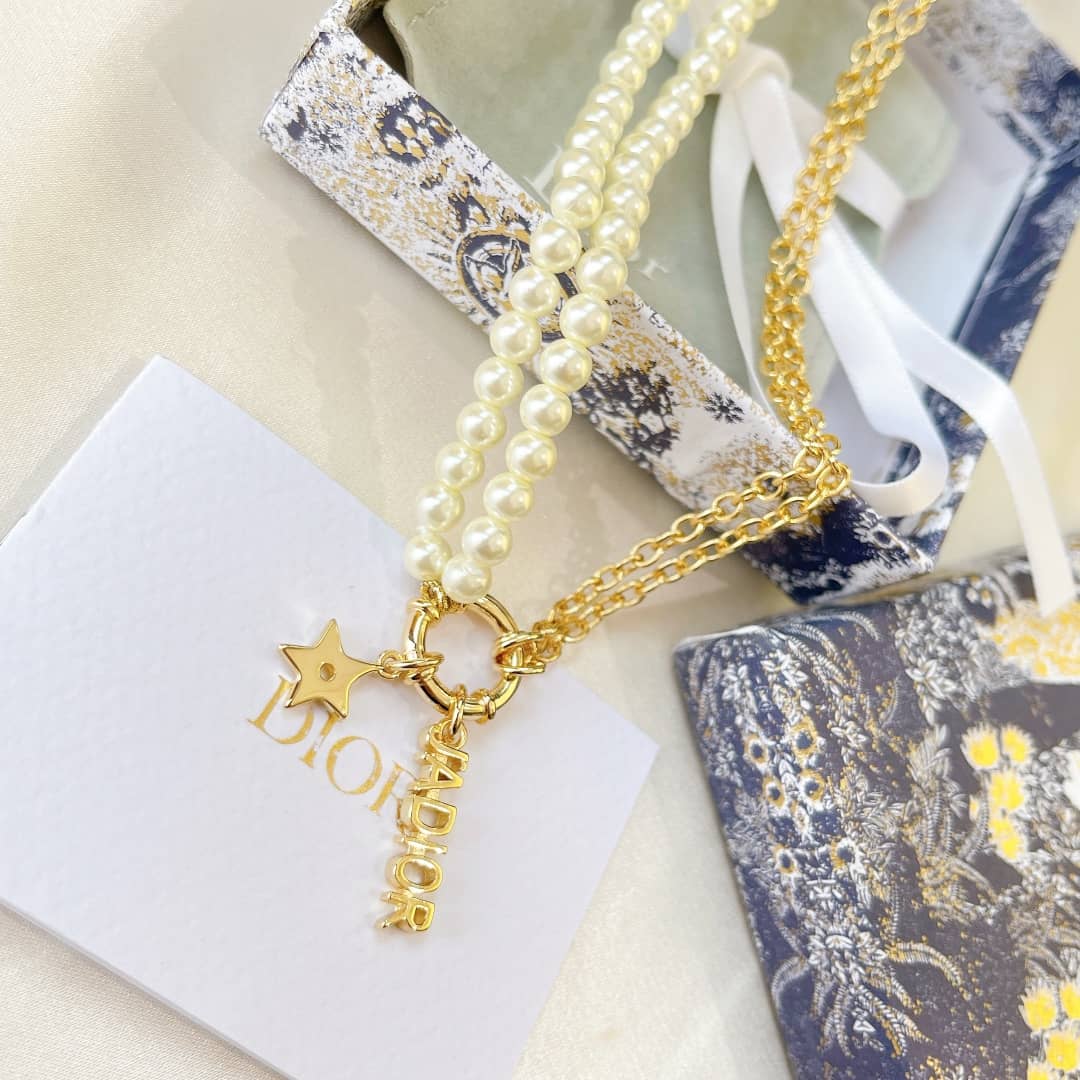 Chr1st1an D10r Necklace For Sale