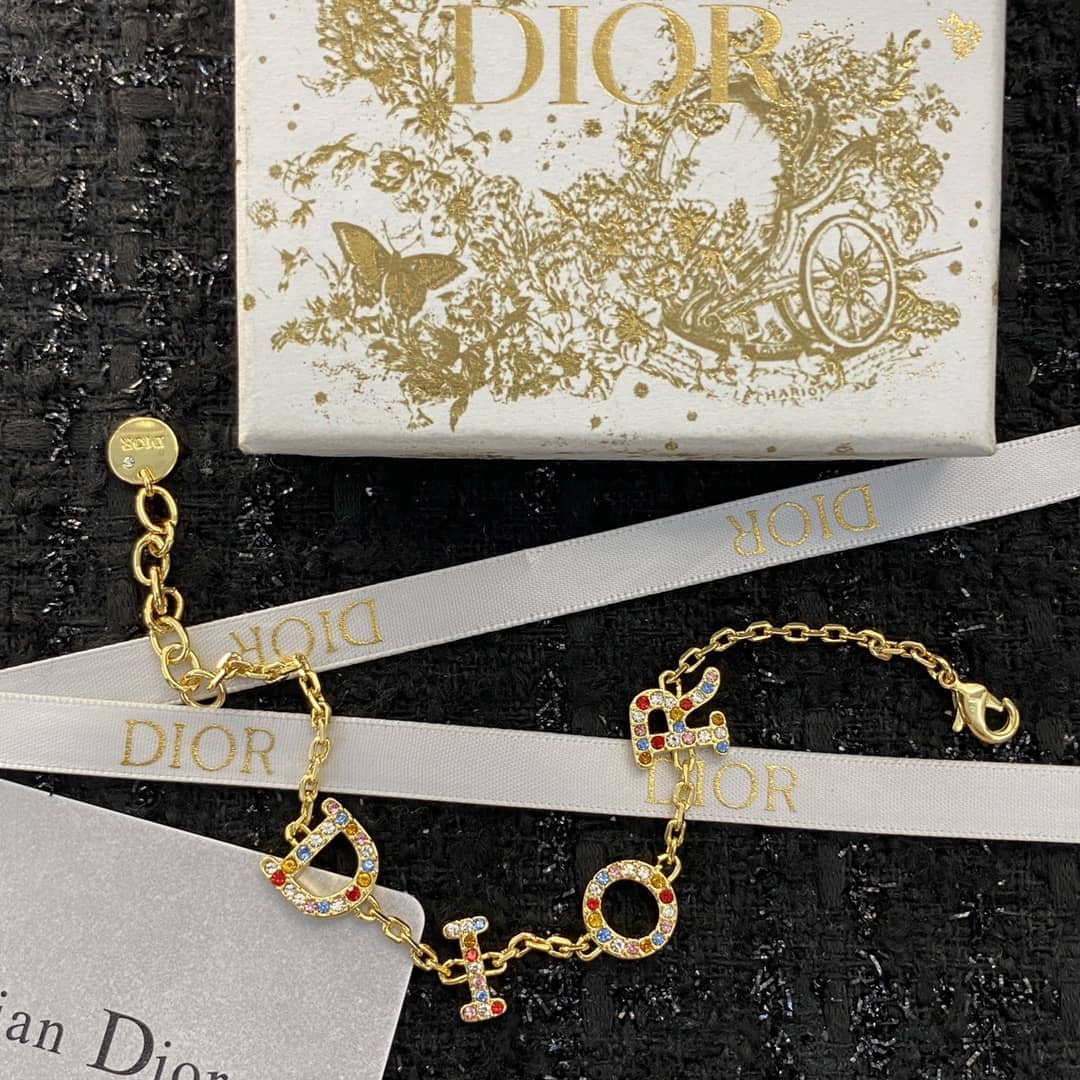 Wholesale Chr1st1an D10r Logo Bracelet