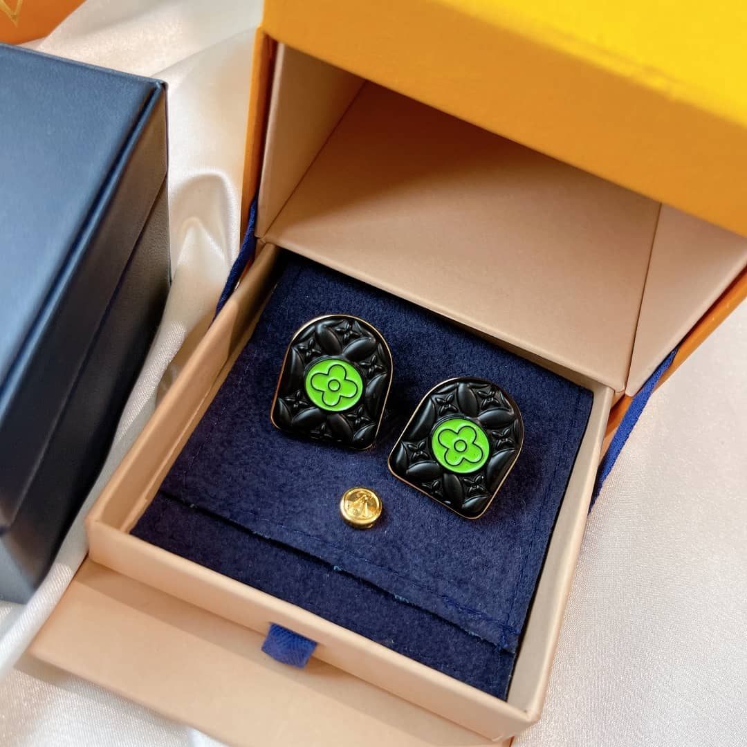 Fake L0vis Vvtt0n Logo Earring