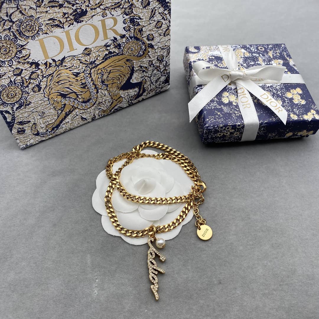 Designer Chr1st1an D10r Classic Necklace