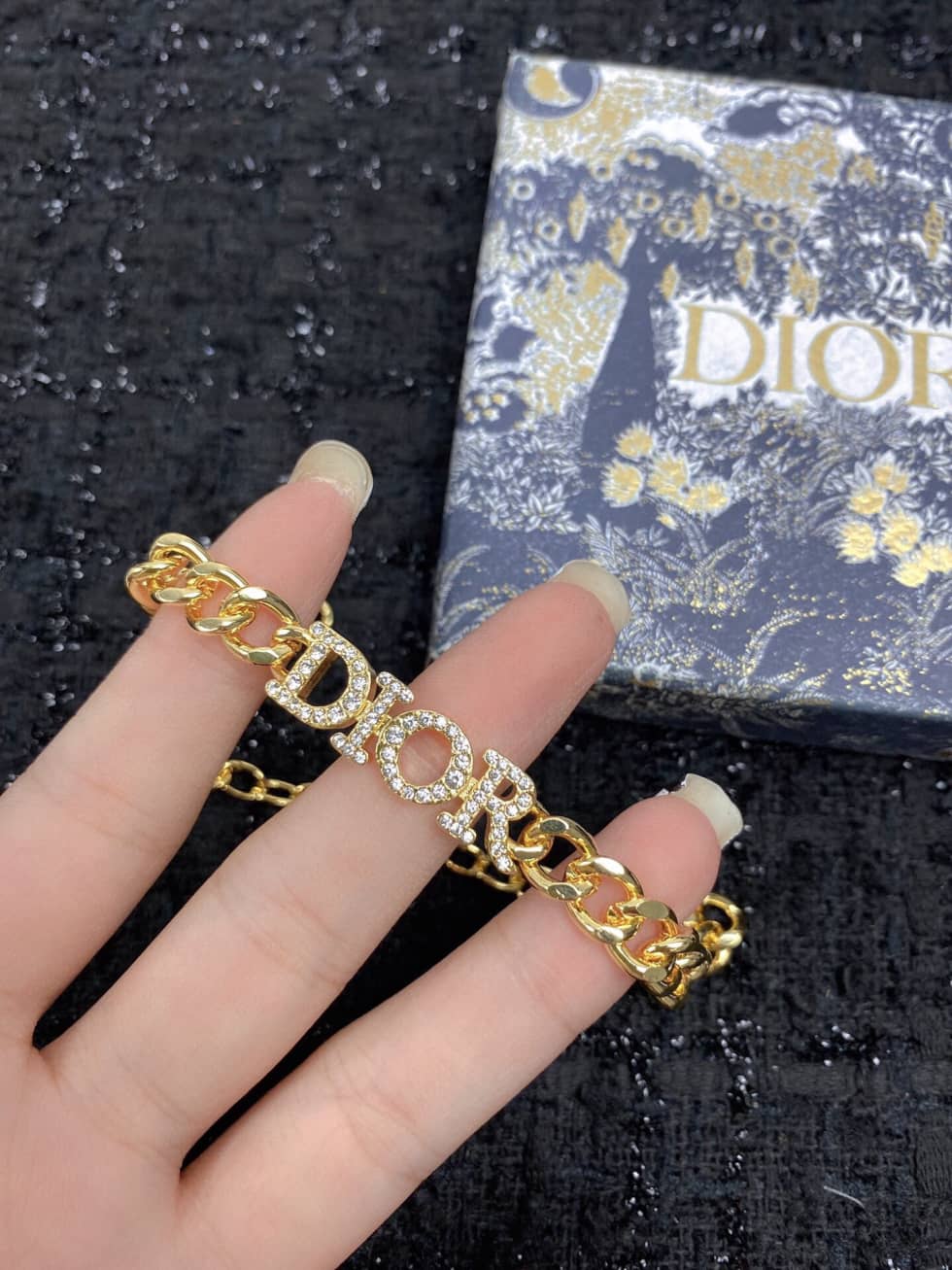 Wholesale Chr1st1an D10r Logo Bracelet