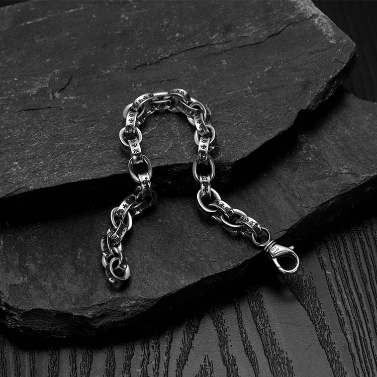 Wholesale Ch*0me He**ts Logo Bracelet