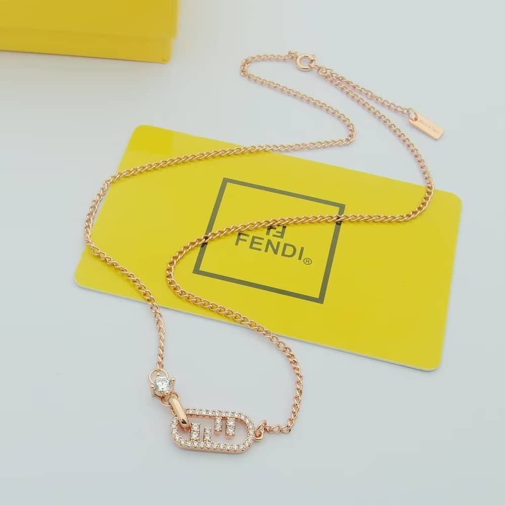 Wholesale F**di Logo Necklace