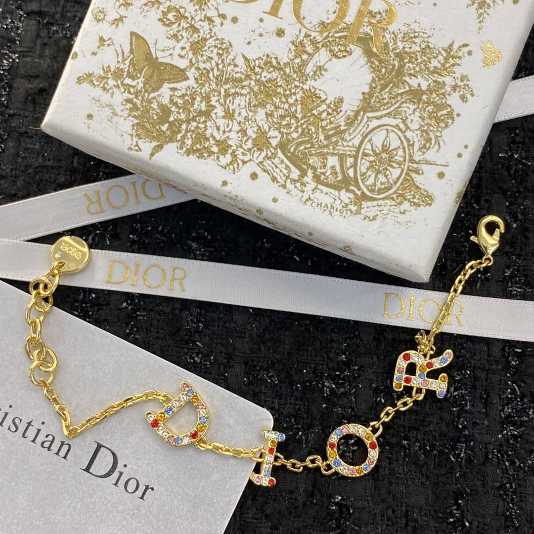 Wholesale Chr1st1an D10r Logo Bracelet